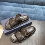 Christian Dior Aqua Sandal Black For Men CD