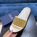 Christian Dior Aqua Sandal White/Yellow For Men CD