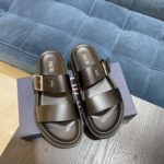Christian Dior Aqua Sandal Black For Men CD
