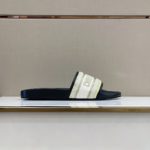 Christian Dior Aqua Sandal Black/Cream For Men CD