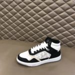 Christian Dior B27 High-Top Sneaker White/Black For Men CD 3SH133ZIJ_H163