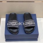 Christian Dior Aqua Sandal Black/White For Men CD