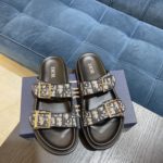 Christian Dior Aqua Sandal Brown/Beige For Men CD