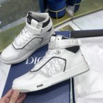 Christian Dior B27 High-Top Sneaker White/Black For Men CD