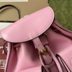 Gucci Bamboo Small Backpack Pink For Women, Women's Bags 8.6in/22cm GG ‎‎702101 UZY0T 5814
