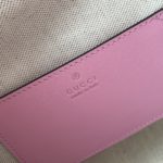 Gucci Bamboo Small Backpack Pink For Women, Women's Bags 8.6in/22cm GG ‎‎702101 UZY0T 5814