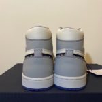 Nike Dior x Air Jordan 1 High OG Wolf Grey/Sail/Photon Dust/White For Women, Women's Shoes