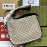 Gucci Imprime Medium Messenger Bag Brown For Women, Women's Bags 12in/30.5cm GG