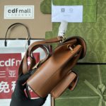 Gucci Bamboo Small Backpack Brown For Women, Women's Bags 8.6in/22cm GG ‎‎702101 UZY0T 2535