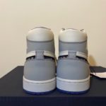 Nike Dior x Air Jordan 1 High OG Wolf Grey/Sail/Photon Dust/White For Men, Men's Shoes