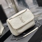 Saint Laurent Niki Baby Chain Bag White For Women, Women's Bags 8.2in/21cm YSL