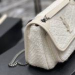 Saint Laurent Niki Baby Chain Bag White For Women, Women's Bags 8.2in/21cm YSL