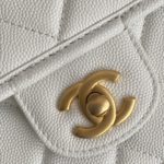 Chanel Small Flap Bag With Top Handle White For Women, Women's Bags 8.1in/20.5cm