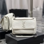 Saint Laurent Niki Medium Chain Bag White For Women, Women's Bags 11in/28cm YSL