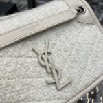 Saint Laurent Niki Baby Chain Bag White For Women, Women's Bags 8.2in/21cm YSL