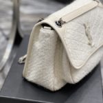 Saint Laurent Niki Medium Chain Bag White For Women, Women's Bags 11in/28cm YSL