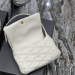 Saint Laurent Le 57 Hobo Shoulder Bag White For Women, Women's Bags 9.8in/25cm YSL 698567AAAO09207