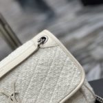 Saint Laurent Niki Medium Chain Bag White For Women, Women's Bags 11in/28cm YSL