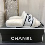 Chanel Women's Mules With Lining White For Women 1.2in/3cm