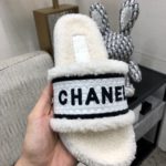 Chanel Women's Mules With Lining White For Women 1.2in/3cm