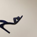 Hermes Premiere Sandal Blue For Women 4.1in/10.5cm