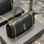 Saint Laurent Jamie Medium Chain Bag Black For Women, Women's Bags 9.8in/25cm YSL