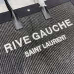 Saint Laurent Rive Gauche Tote Bag Grey For Women, Women's Bags 18.9in/48cm YSL