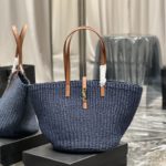 Saint Laurent Panier Big Bag Blue For Women, Women's Bags 21.7in/55cm YSL