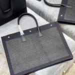 Saint Laurent Rive Gauche Tote Bag Grey For Women, Women's Bags 18.9in/48cm YSL