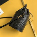 Saint Laurent Le Maillon Hook Bucket Bag Black For Women, Women's Bags 10.6in/27cm YSL