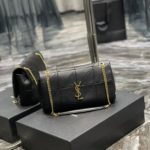 Saint Laurent Jamie Medium Chain Bag Black For Women, Women's Bags 9.8in/25cm YSL