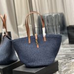 Saint Laurent Panier Big Bag Blue For Women, Women's Bags 21.7in/55cm YSL