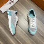Hermes Bouncing Sneakers Turquoise For Men