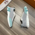 Hermes Bouncing Sneakers Turquoise For Men