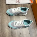 Hermes Bouncing Sneakers Turquoise For Men