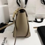 Celine Nano Micro Belt Bag In Grained Material Light Taupe For Women 9.5in/24cm