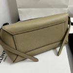 Celine Nano Micro Belt Bag In Grained Material Light Taupe For Women 9.5in/24cm