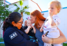 FGE reúne a Madre con sus hijos tras localizarlos en San Felipe por Alerta Amber Internacional
