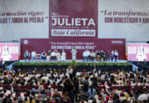 Abarrota Julieta Rámirez el Auditorio del Estado en su Segundo Informe Legislativo