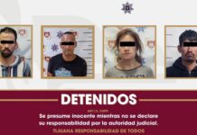 Decomisa Policía Municipal de Tijuana diversas dosis de drogas y detiene a cuatro personas por delitos contra la salud