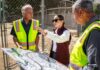 Mónica Vega entrega obra que fortalece la conducción de aguas residuales en Tijuana