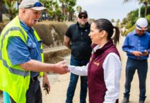 Mónica Vega constata restablecimiento de línea estratégica del sistema sanitario de Tijuana