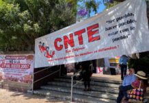 Inicia CNTE Baja California huelga nacional; maestros toman oficinas del Sistema Educativo en Tijuana
