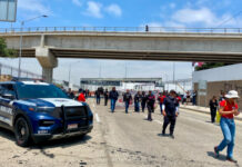 Se retiran docentes de la CNTE y reabren el acceso a México por la Garita El Chaparral