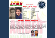 Alerta Amber BC Jonah Simon Asefaw de 6 años