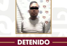 Asegura Policía Municipal a hombre señalado por presunta agresión contra su pareja