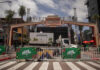 Continúan los trabajos del Baja Fut Fest en la Av. Revolución de Tijuana