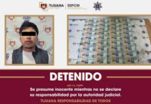 Detiene Policía Municipal de Tijuana a sujeto por denuncia falsa de robo a cuentahabiente