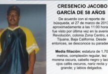 Pesquisa de Cresencio Jacobo García de 58 años