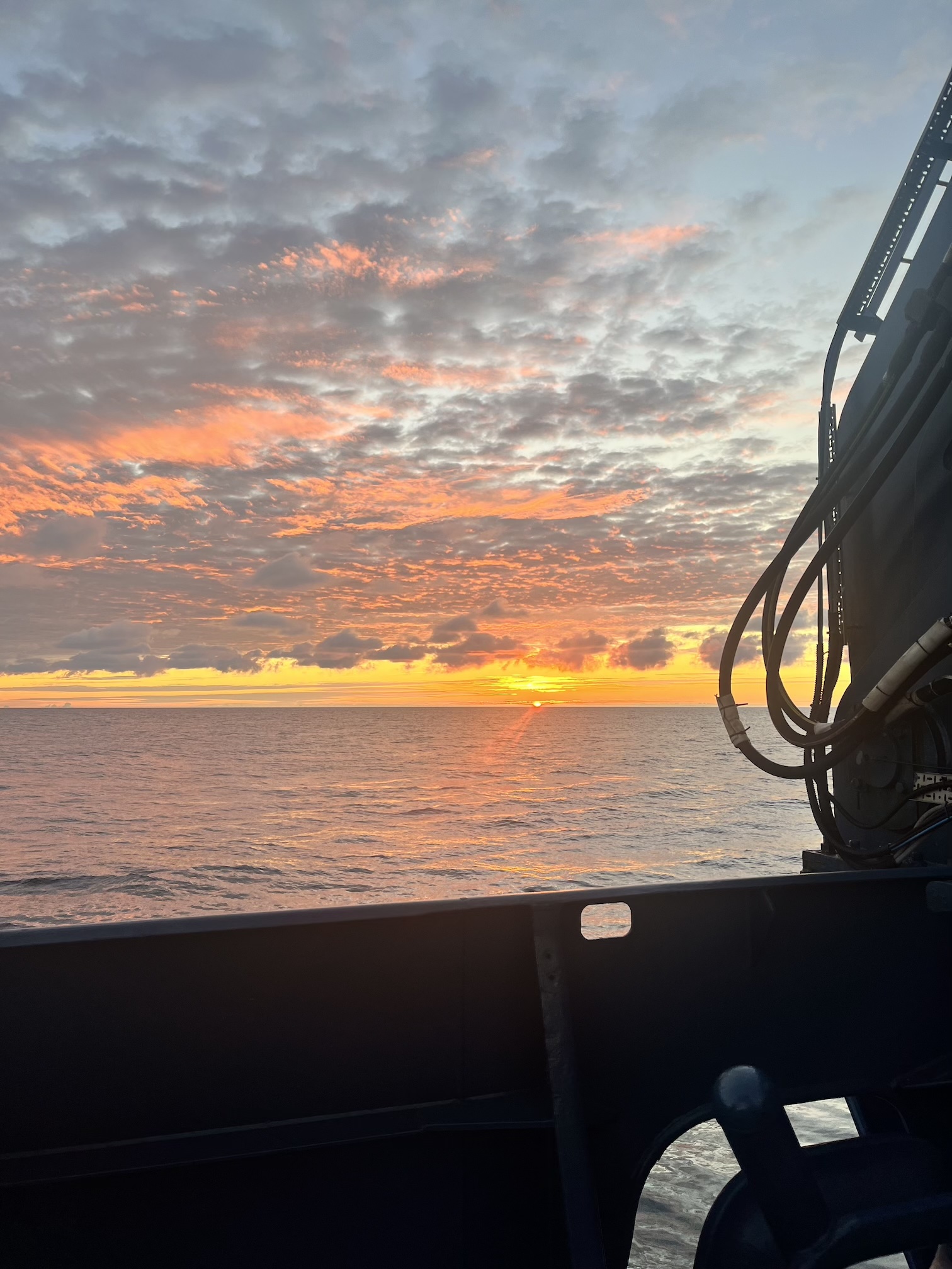 Sunrise from the dock